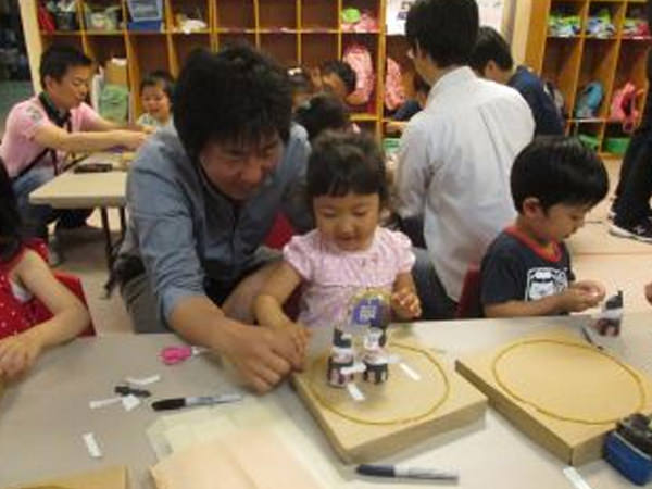 「熱く燃えた、日曜参観日」