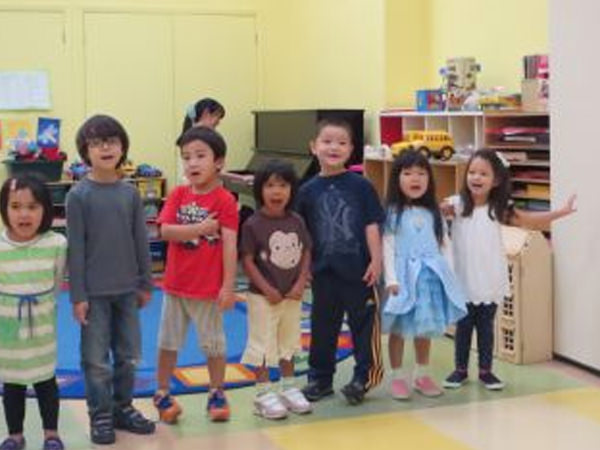 幼児部発表会の様子