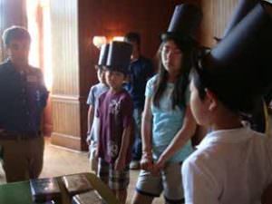 全日制5&6年生 ワシントンDC リンカーンコテージ訪問2