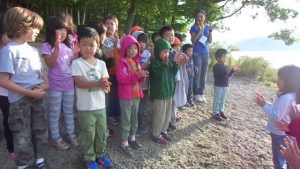 全日制幼児部年長 お泊り保育:朝