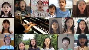 ニューヨーク育英合唱部リモートコーラス「空も飛べるはず」