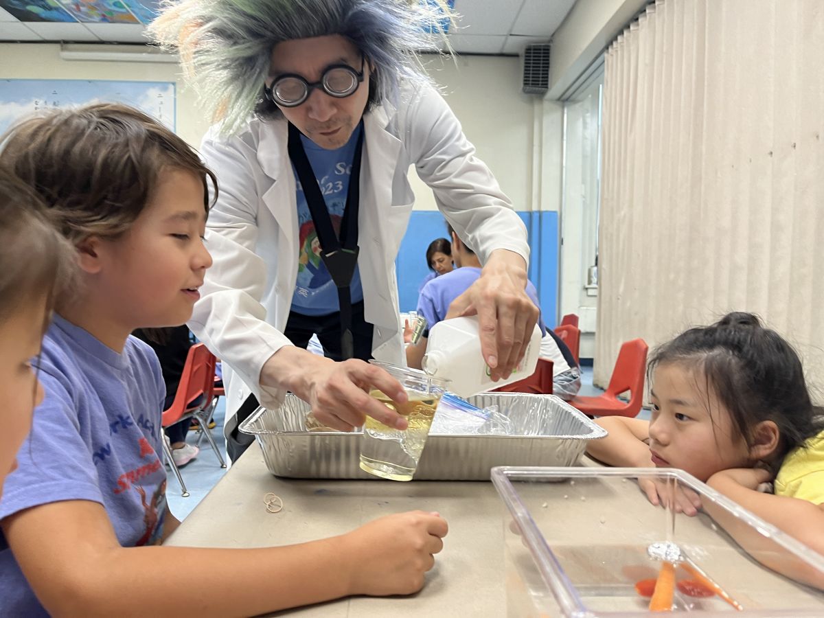 小学生サマー：理科の実験