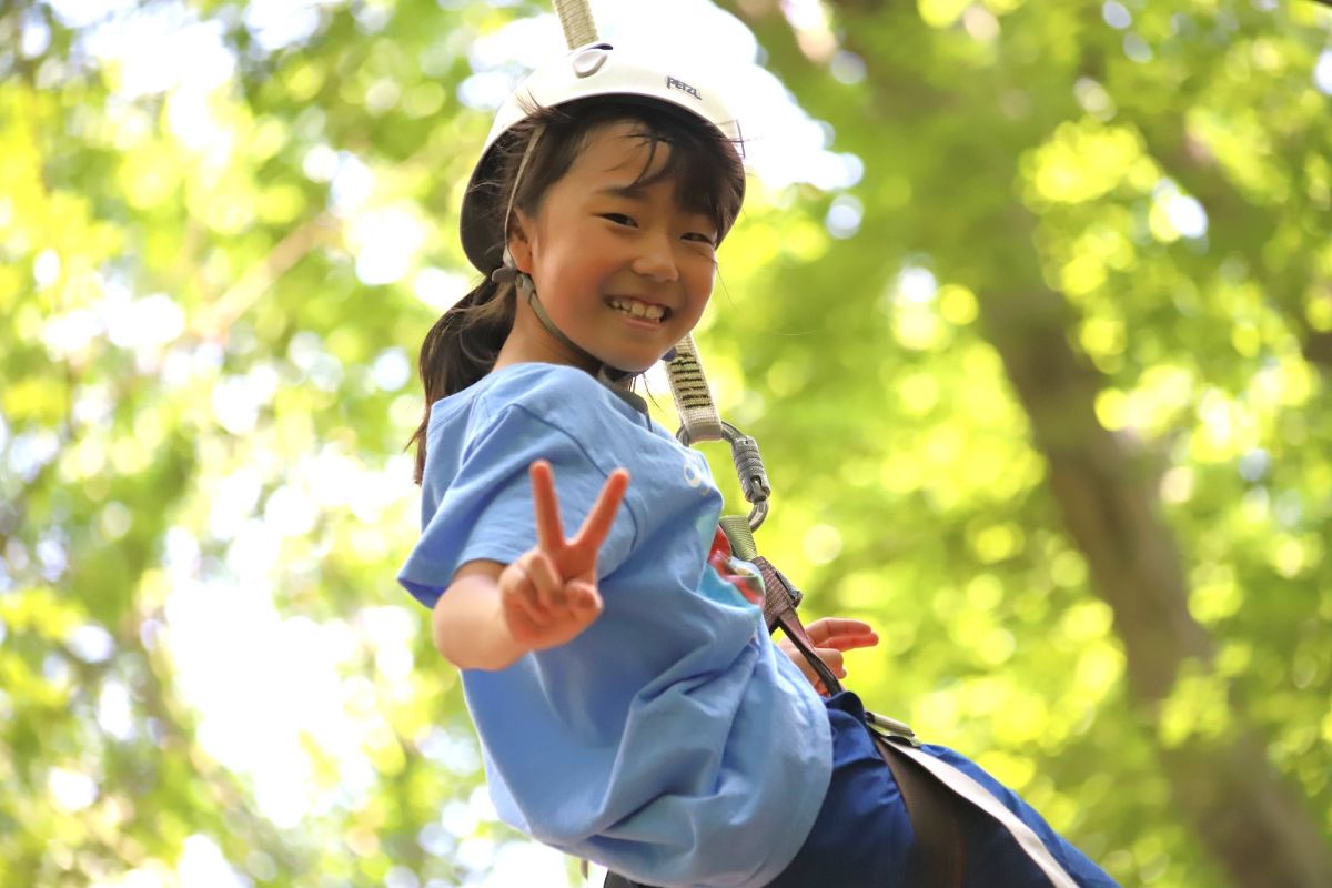 小学生サマー：宿泊キャンプZipLine