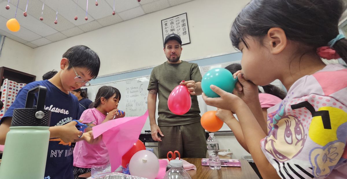 英語サマー：風船惑星