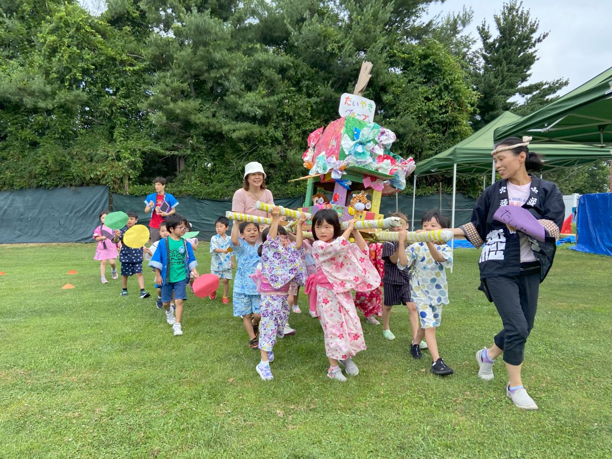 幼児サマー：縁日おみこし